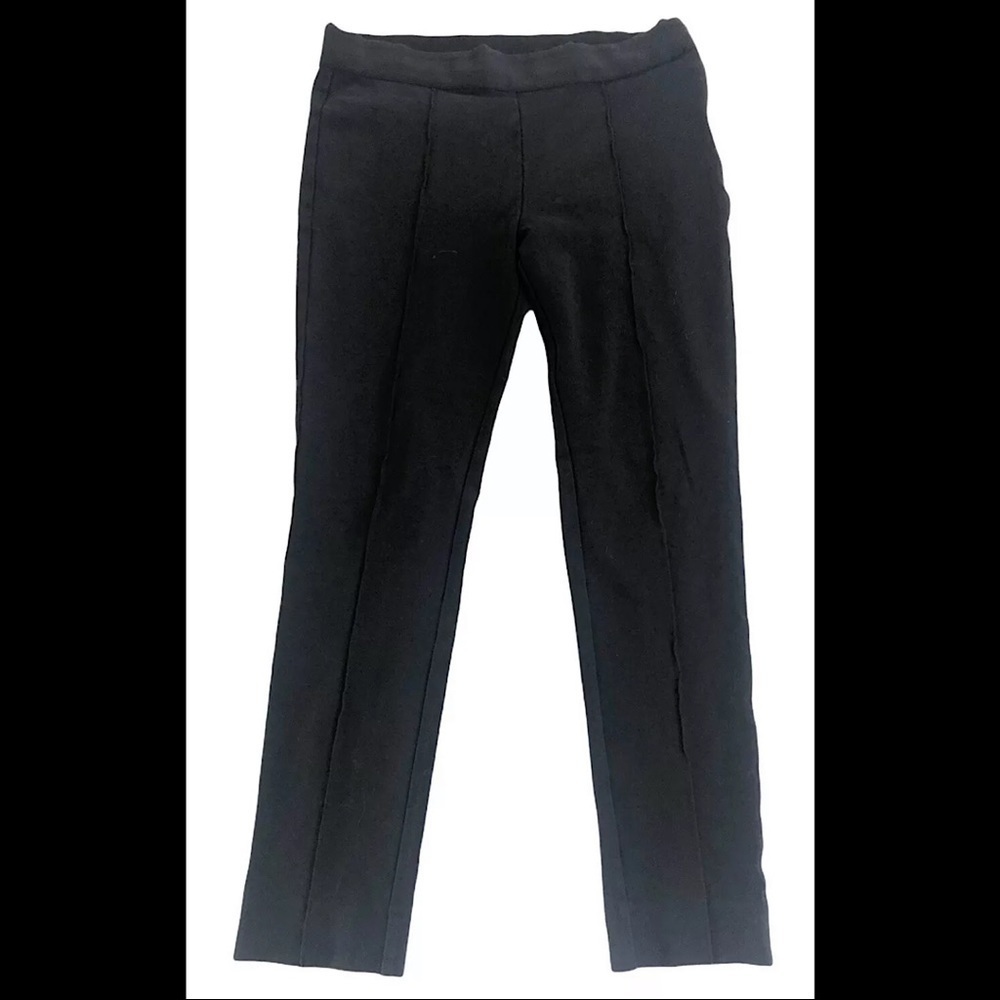 Everlane Black Skinny Seamed Front Cropped Pants